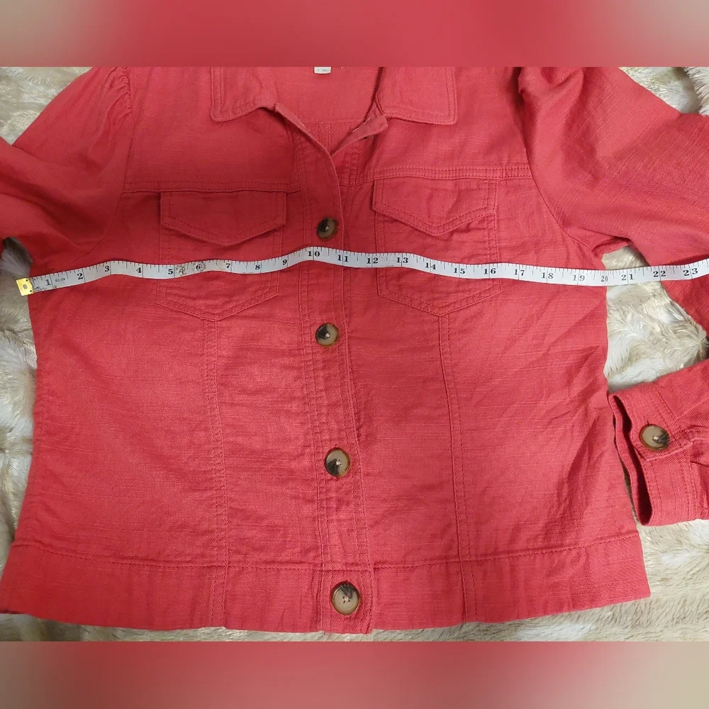 Loft Women's Pink Jacket - Picture 6 of 7